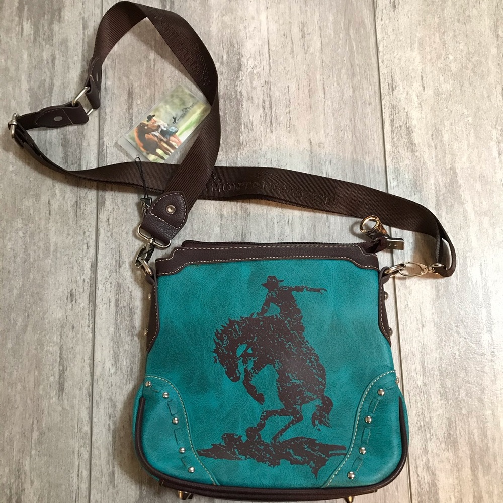 FLASH SALE!!! NWT Montana West Turquoise Purse 🐎